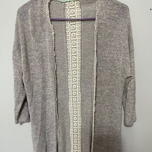 Maurices Sweater Cardigan 3/4 Sleeve